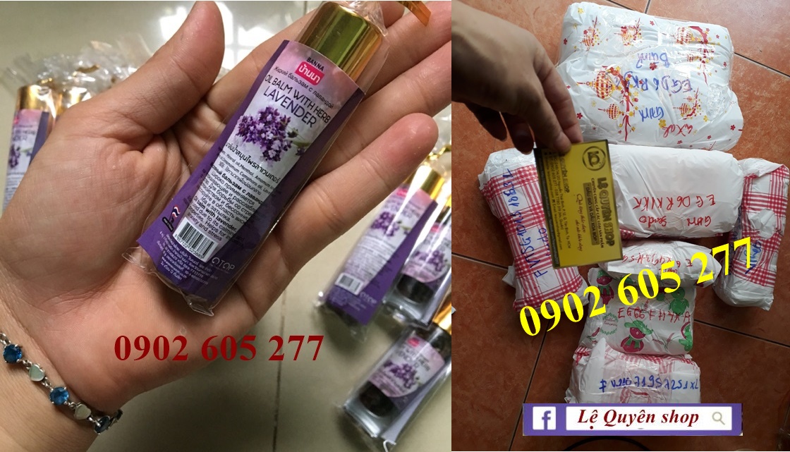 Tổng đại lý Dầu lăn thảo dược hương lavender toàn quốc – Lệ Quyên Shop tại Hồ Chí Minh