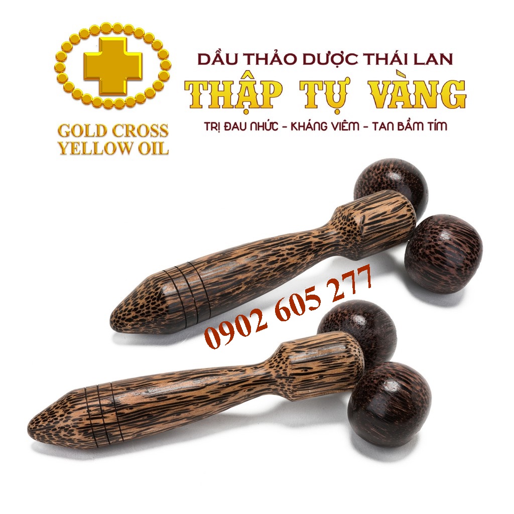 Cây lăn gỗ massage Thái Lan