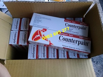 Giới thiệu thuốc xoa bóp Counterpain hot Thái lan