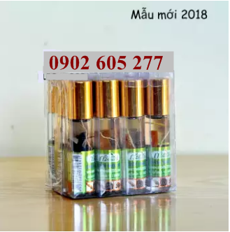 Dầu gió thảo dược lăn nhâm sâm  Green Herb Oil Thailand   8ml NEW 2018