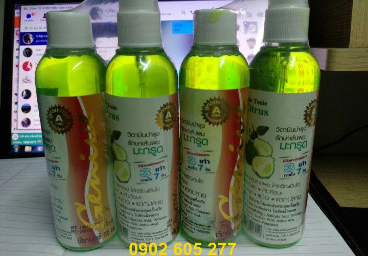 Tinh dầu bưởi Hair Tonic Citrus genive  thái lan